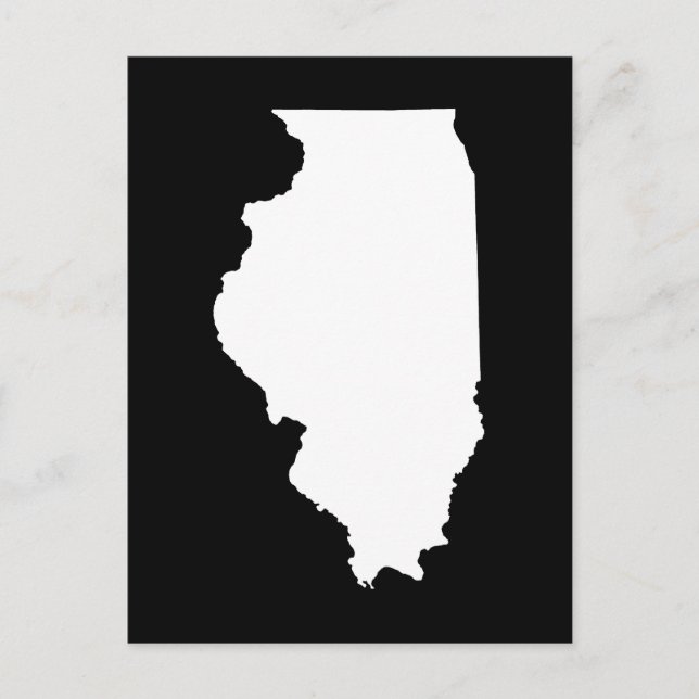 Create Your Own Illinois Moving Announcement Postcard (Front)