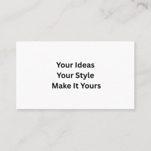Create Your Own Image Business Card