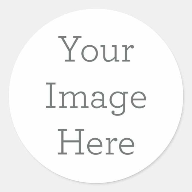 Custom Classic Round Stickers, Format: Sheet of Stickers, Size: Small, 1½ inch, Paper Type: Glossy White Paper (Front)
