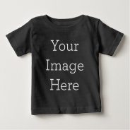 Create Your Own Infant Fine Jersey T-shirt at Zazzle