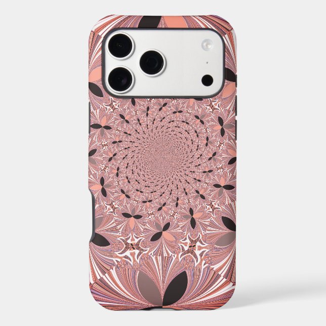 Create Your Own Inspiration Flower design Case-Mate iPhone Case (Back)