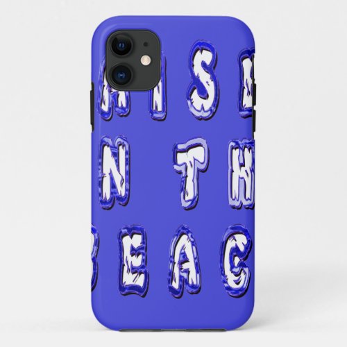Create Your Own Inspirational Beach Life iPhone 11 Case