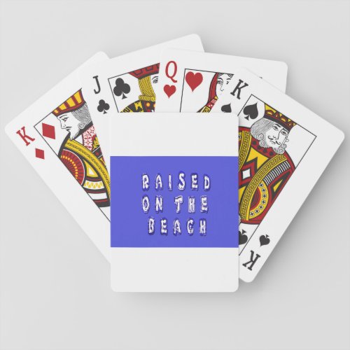 Create Your Own Inspirational Beach Life Playing Cards