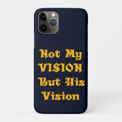 Create Your Own Inspired Vision iPhone 11 Pro Case