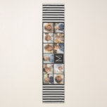Create Your Own Instagram 11 Photo Collage Scarf<br><div class="desc">Use up to 11 square or selfie phone photos to create a unique and personal gift. Or you can keep the hipster puppy and make a trendy keepsake. If you need to adjust the pictures,  click on the customize tool to make changes.</div>
