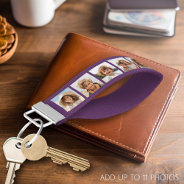Create Your Own Instagram 11 Photo Collage Wrist Keychain at Zazzle