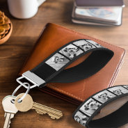 Create Your Own Instagram 9 Photo Collage Wrist Keychain at Zazzle