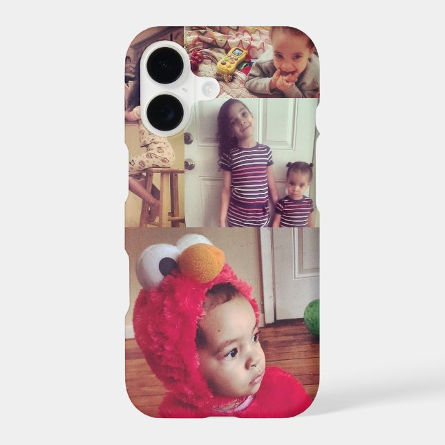 Create Your Own Instagram Collage iPhone 7+ Case (Back)