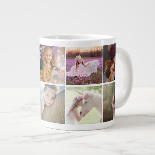 Create Your Own Instagram Custom Photo Collage  Co Giant Coffee Mug