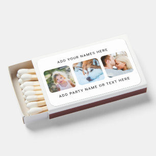 Create Your Own Instagram Photo and Text simple Matchboxes