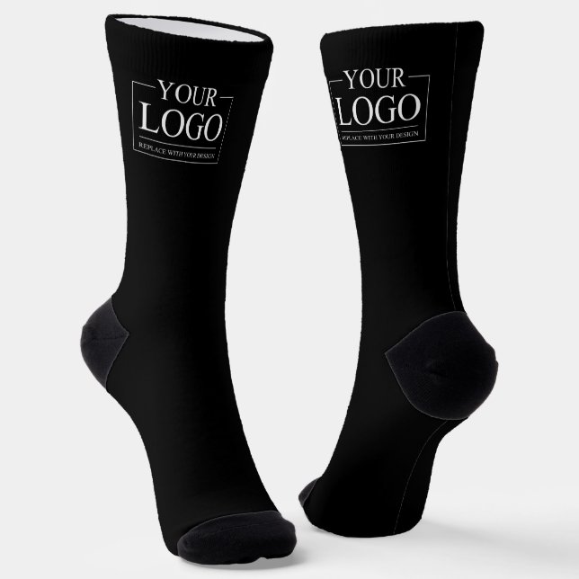 Create Your Own Instagram Photo Birthday Gift Socks (Angled)
