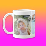 Create Your Own Instagram Photo Coffee Mug<br><div class="desc">Create your custom coffee mug with your favorite squared Instagram images, pictures and photos, they will bea featured with round borders on this geometric collage template. Custom mugs, espresso mugs, steins and more all featuring your personalized design. Make your own easily editing this template and add your personality to customize...</div>