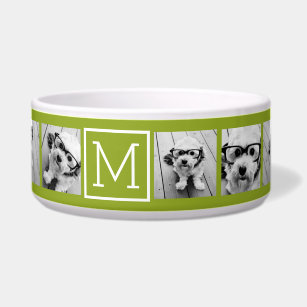 monogrammed pet bowls