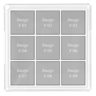 Create your own Instagram photo collection Acrylic Tray