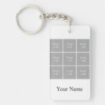 Create Your Own Instagram Photo Collection Keychain at Zazzle
