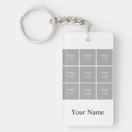 Create Your Own Instagram Photo Collection Keychain