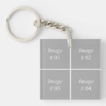 Create Your Own Instagram Photo Collection Keychain at Zazzle