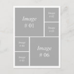 Create Your Own Instagram Photo Collection Postcard at Zazzle
