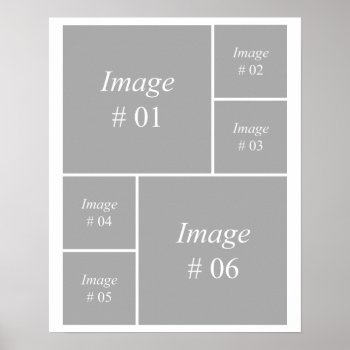 Create Your Own Instagram Photo Collection Poster by svetitemplate at Zazzle