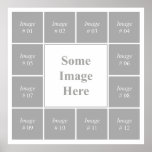 Create Your Own Instagram Photo Collection Poster at Zazzle