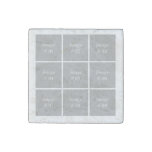 Create Your Own Instagram Photo Collection Stone Magnet at Zazzle