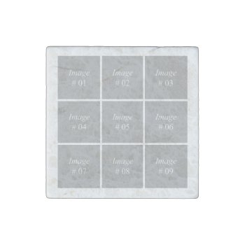 Create Your Own Instagram Photo Collection Stone Magnet by svetitemplate at Zazzle