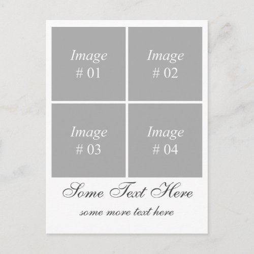 Create your own Instagram photo collection  text Postcard