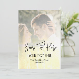 Create your own invitation