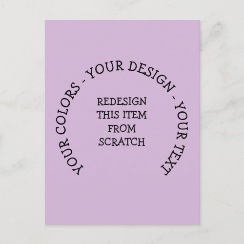 Create Your Own Invitation Postcard