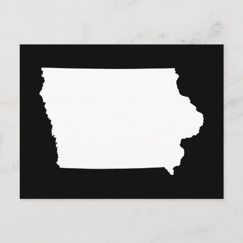 Create Your Own Iowa Moving Announcement Postcard