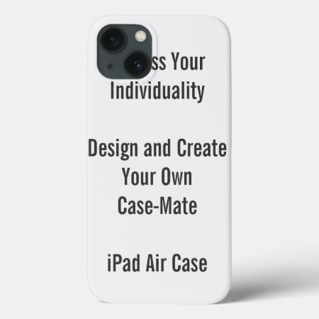 Create Your Own Ipad Air Case (case-mate)