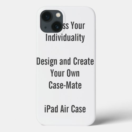 Create Your Own iPad Air Case Case_Mate