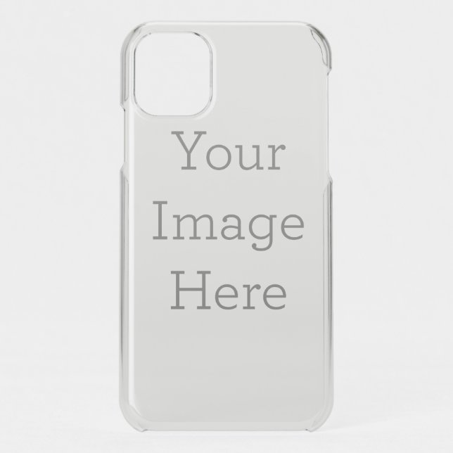 Custom Apple iPhone 11 Clearly Deflector Case (Back)