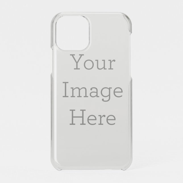 Custom Apple iPhone 11 Pro Clearly Deflector Case (Back)