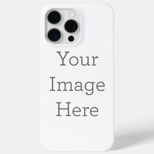Create Your Own iPhone 15 Pro Max Case