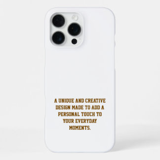Create Your Own iPhone 16 Pro Max Slim Case