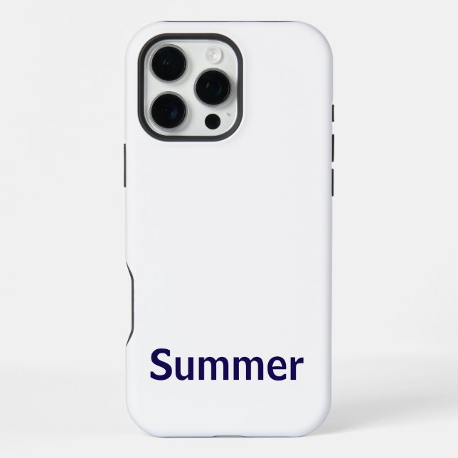 Create Your Own iPhone 16 Pro Max Tough Case (Back)