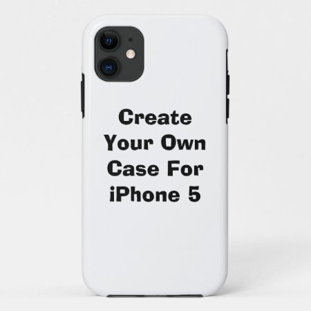 Create Your Own Iphone 5/5s Case (casemate)