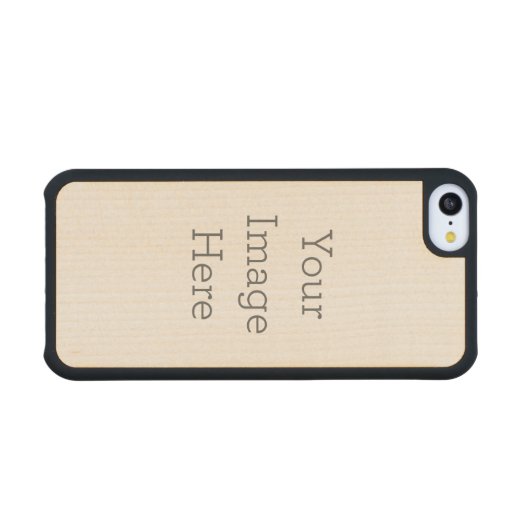 Apple iPhone 5c Slim Maple Wood Case (Front (horizontal))