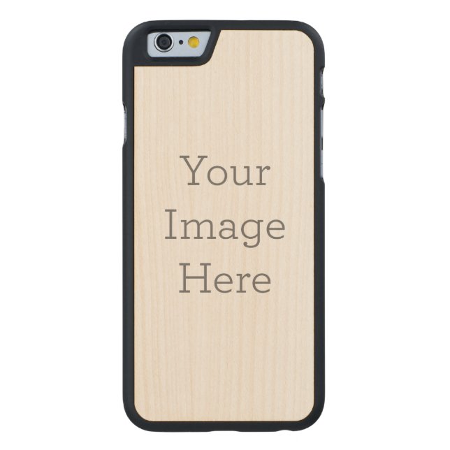 Apple iPhone 6/6s Slim Maple Wood Case (Back)