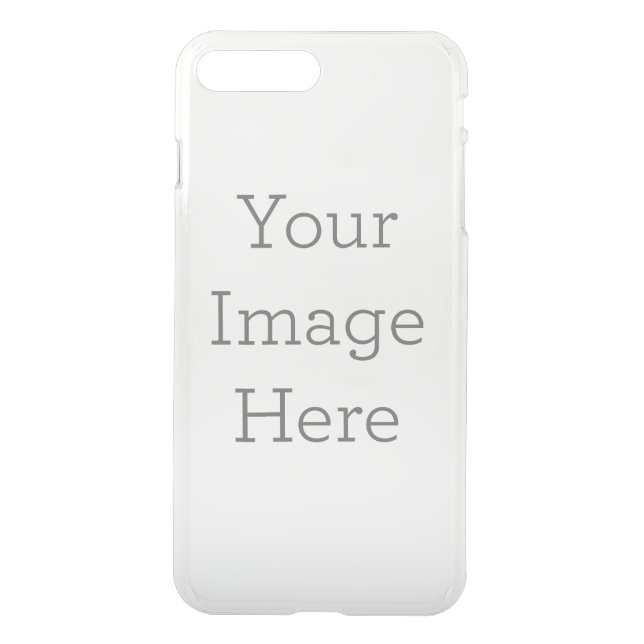Custom Apple iPhone 8 Plus/7 Plus Clearly Deflector Case (Back)