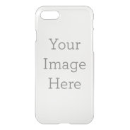 Create Your Own Iphone 7/8/se 2nd Gen Clear Case at Zazzle