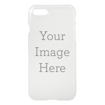 Create Your Own Iphone 7/8/se 2nd Gen Clear Case by zazzle_templates at Zazzle