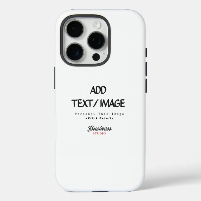 Create Your Own iPhone Case (Back)