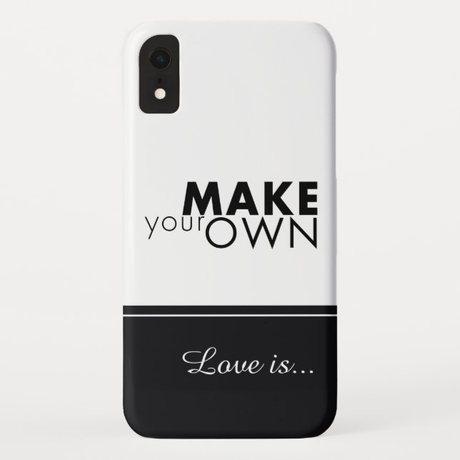 Create your own iPhone case (Back)