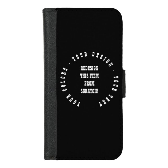 Create Your Own iPhone Wallet Case (Front)