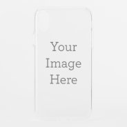 Create Your Own Iphone Xr Clear Uv Bumper Case at Zazzle