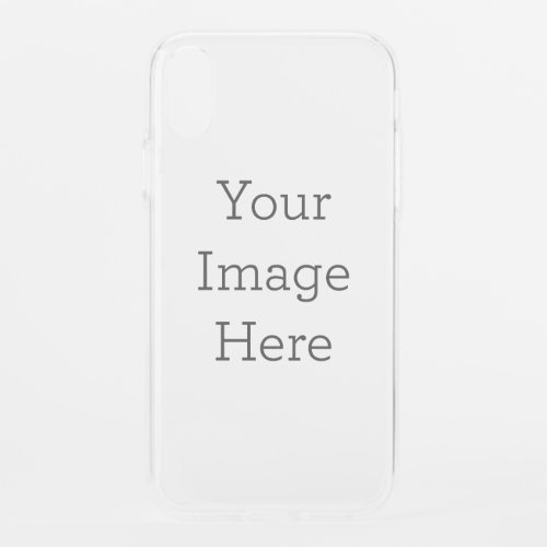 Create Your Own iPhone XR Clear UV Bumper Case