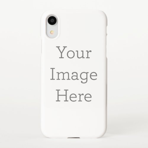 Create Your Own iPhone XR Glossy Case