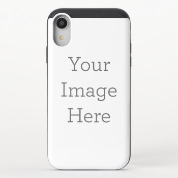Create Your Own Iphone Xr Slider Case by zazzle_templates at Zazzle